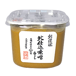 創健社 北仕込味噌　白こし（北海道地区限定商品） 1kg
