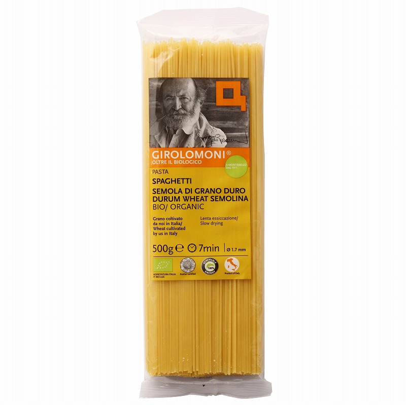 創健社 ジロロモーニ デュラム小麦 有機スパゲッティ 500g | 株式会社創健社-自然食品の企画・製造・卸売