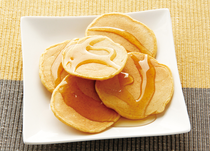 玄米胚芽入りパンケーキ　