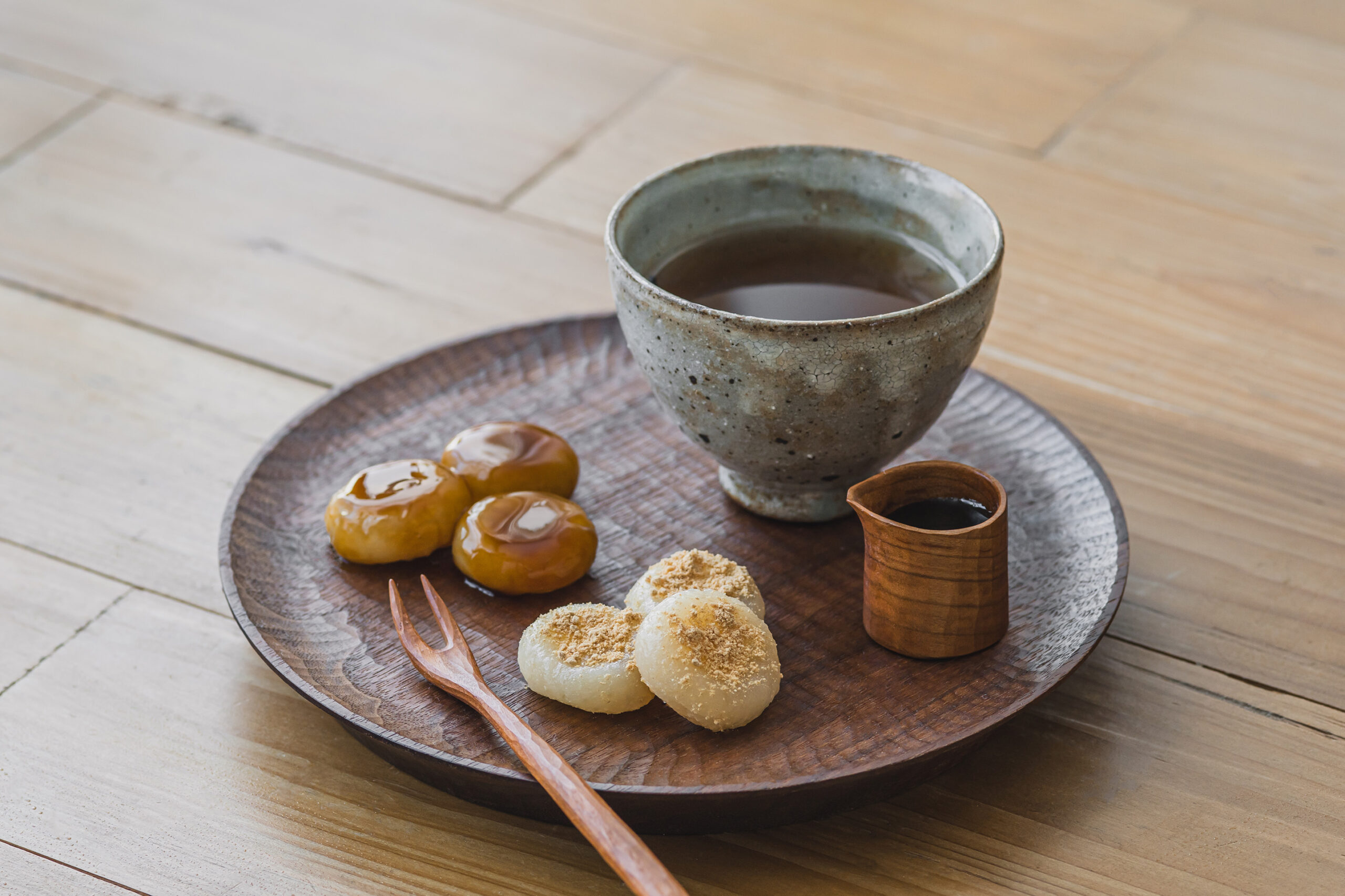 材料3つで作れる もちもちお月見だんご