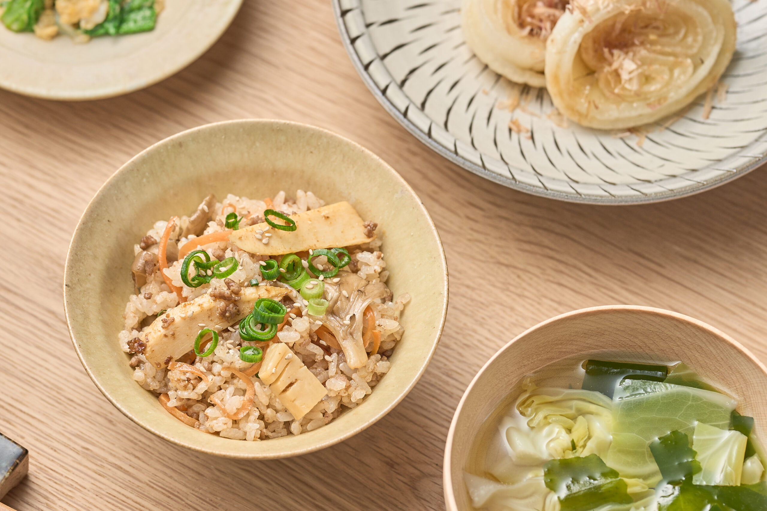 やみつき！たけのこの混ぜご飯