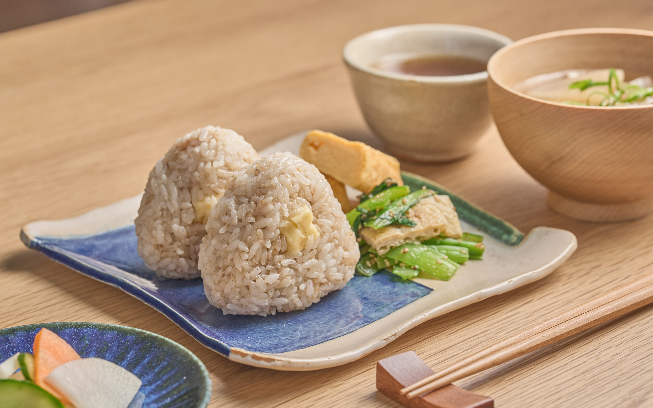 素材のおいしさまるごと！だしチーズおにぎり