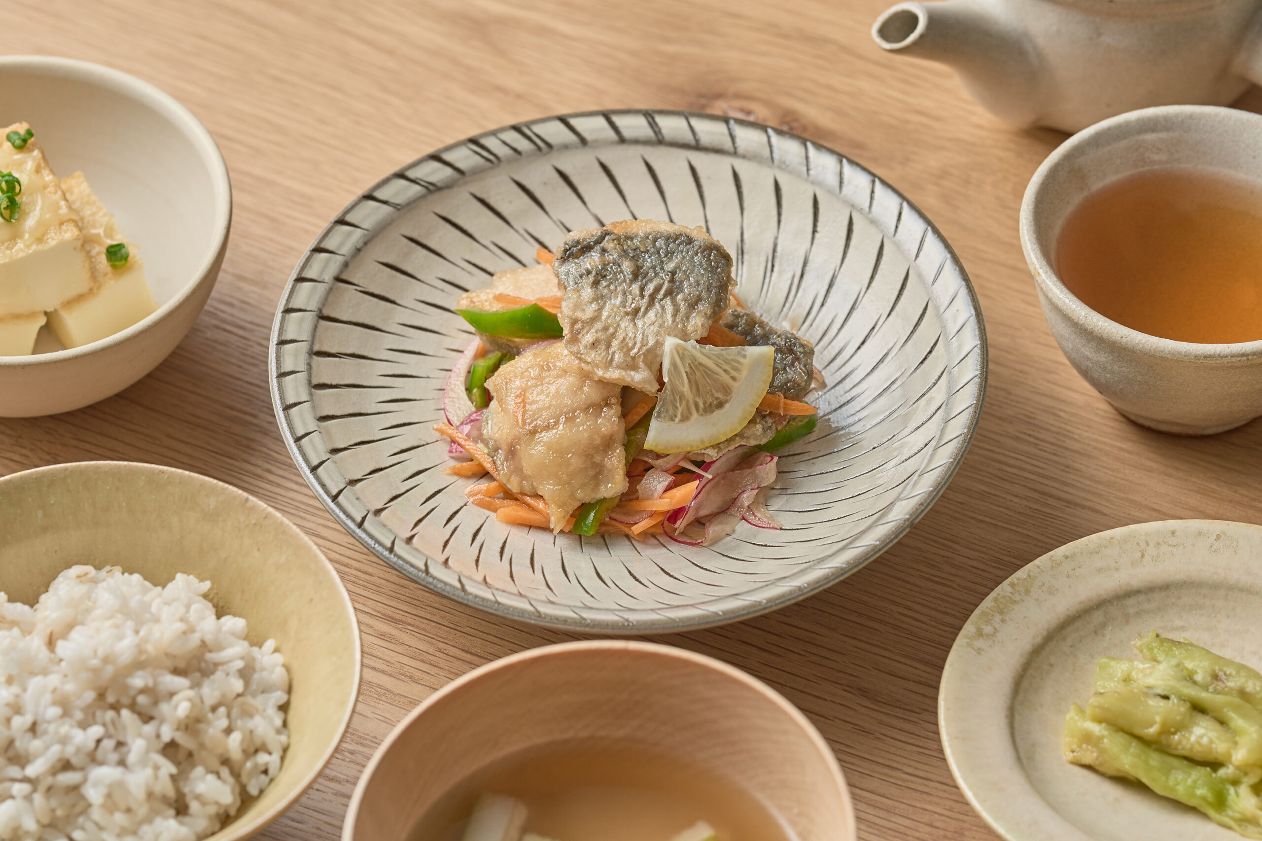 調味料2つで完成！あじの南蛮漬け