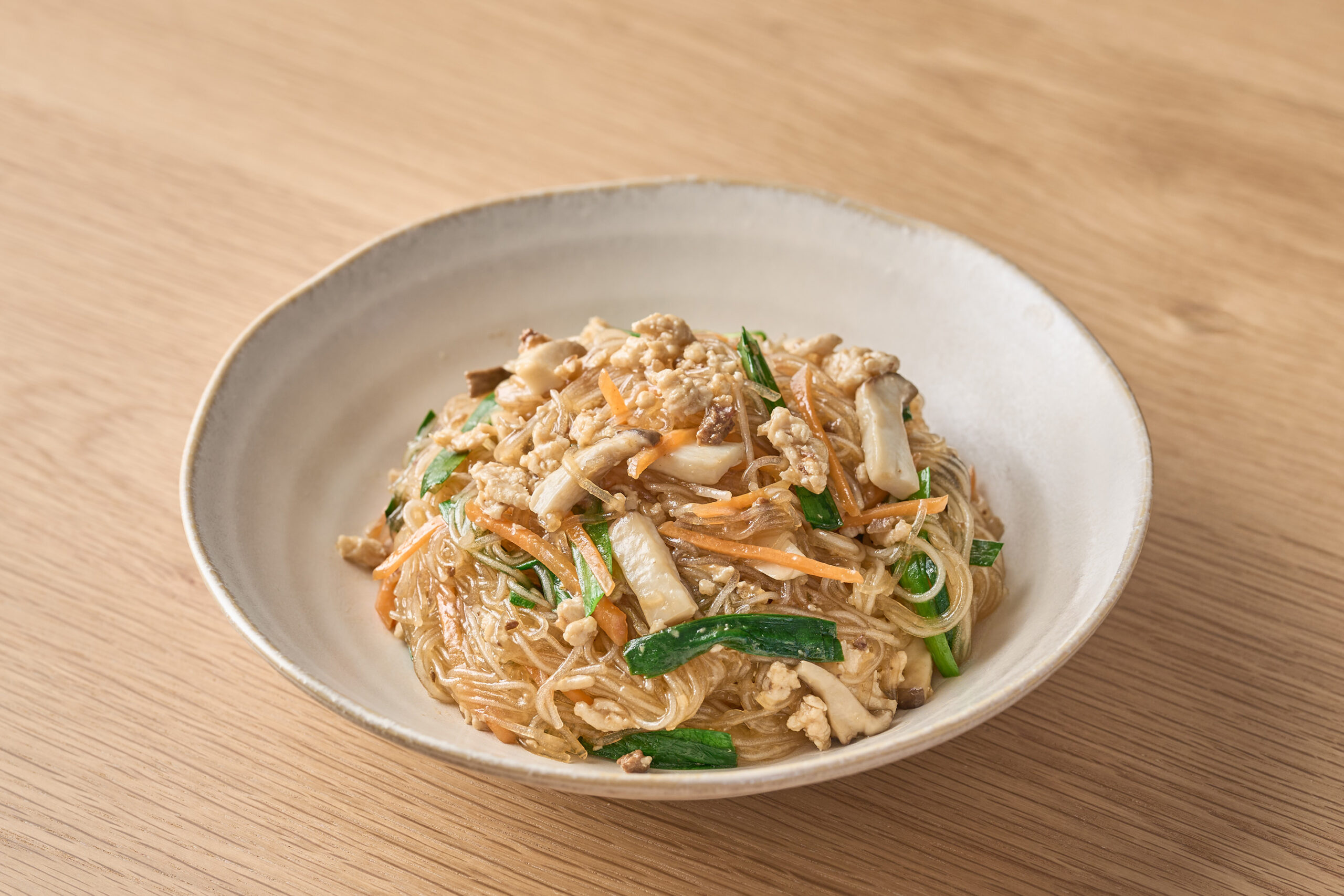 別茹で不要！ご飯がすすむピリ辛麻婆春雨