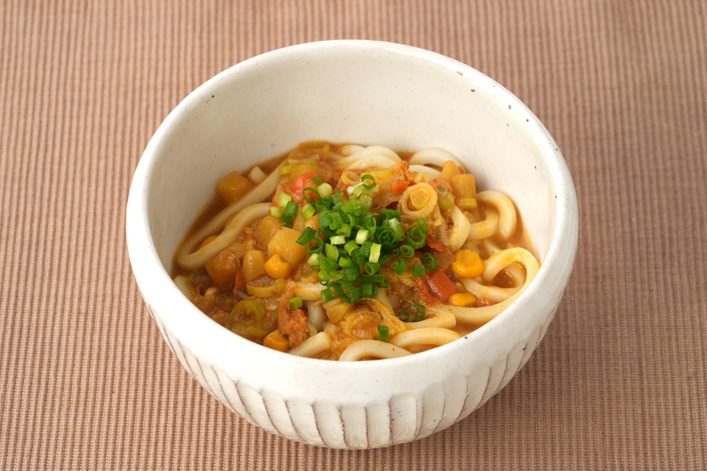 レトルトカレーで簡単カレーうどん