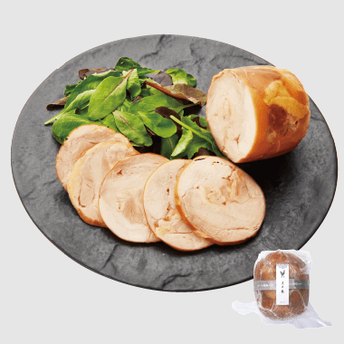 102.火内鶏ブロックハム　プレーン