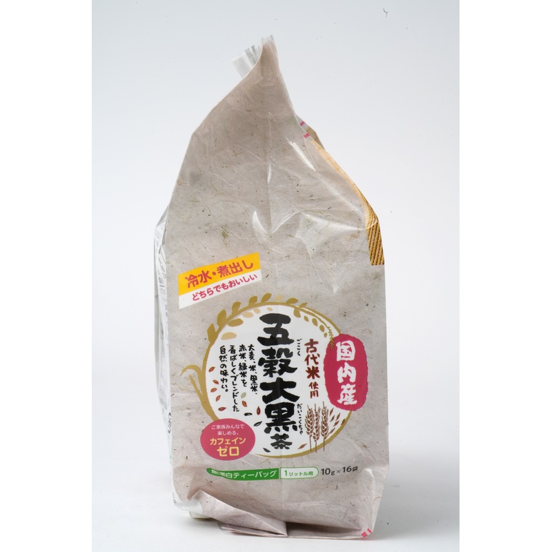 創健社 国内産古代米使用五穀大黒茶 160g（10g×16袋）