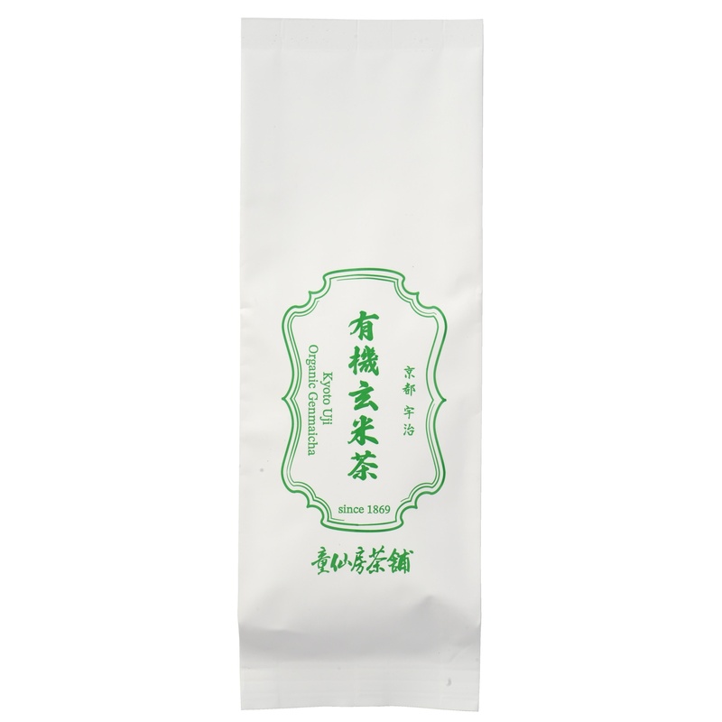 童仙房茶舗 有機玄米茶 100g
