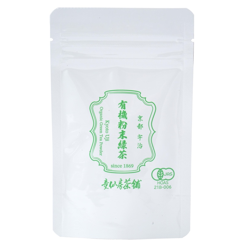 童仙房茶舗 有機粉末緑茶 30g