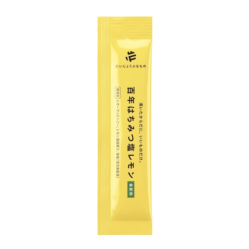 たかくら新産業 だいじょうぶなもの　百年はちみつ塩レモン（希釈用） 23.5ｇ