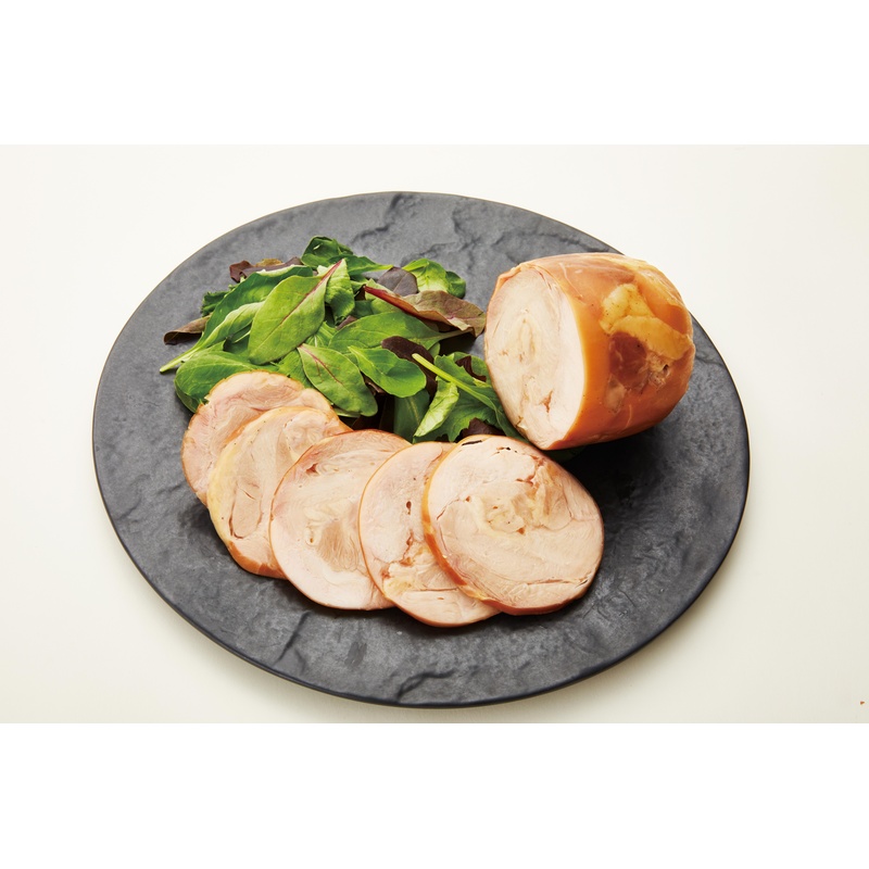 あきた六次会 火内鶏ブロックハム　プレーン 250g