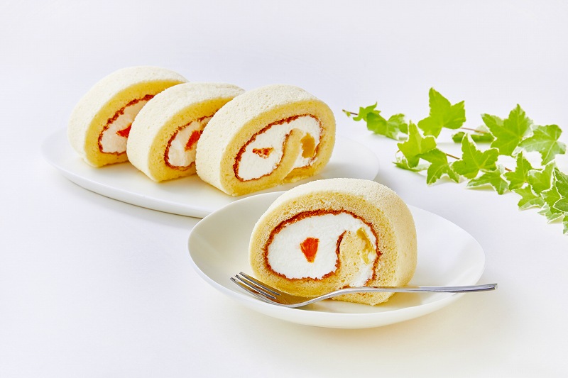 丸きんまんじゅう フルーツロールケーキ 190ｇ（4切）