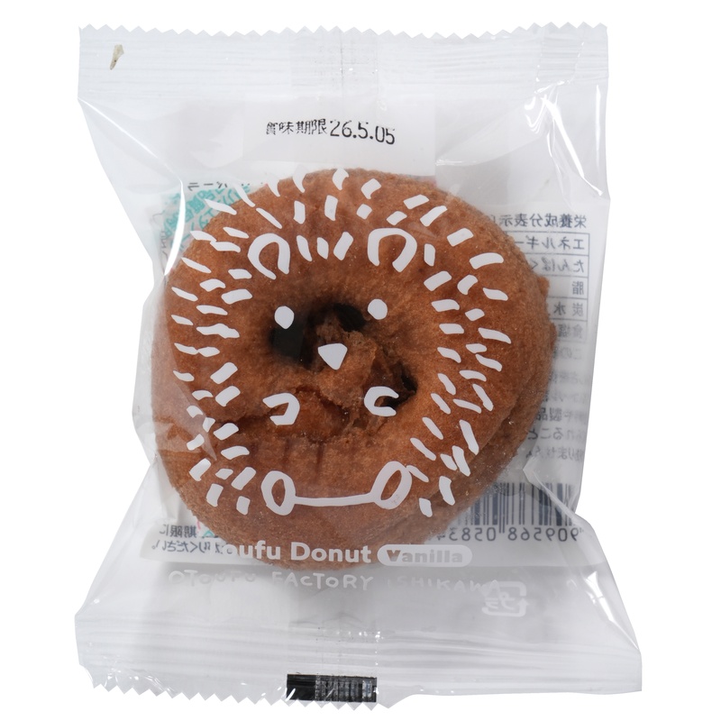 おとうふ工房いしかわ どうぶつ　とうふドーナツ　バニラ 1個