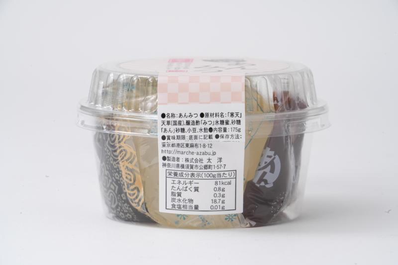 麻布タカノ たかの茶菓　あんみつ 175g