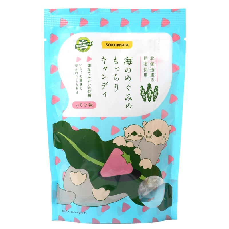 海のめぐみのもっちりキャンディ いちご味