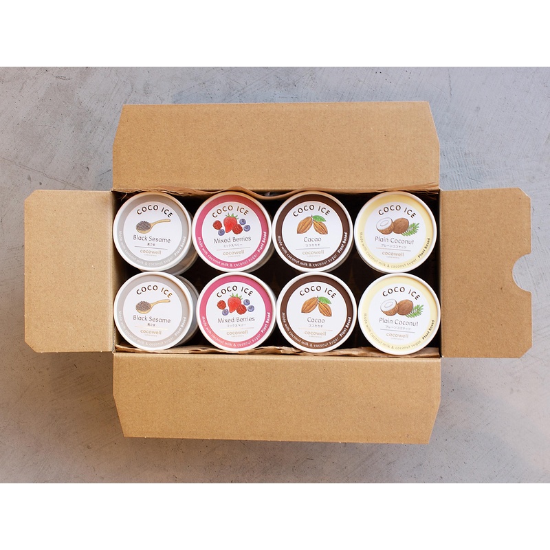 ココウェル ココアイスギフトセット 90ml×2個　計8個